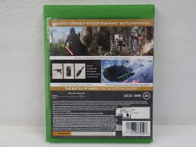 Star Wars Battlefront Deluxe Edition (Xbox One, 2015) No Manual