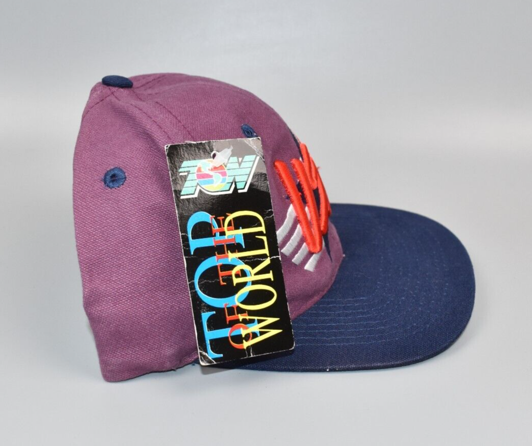 Vintage USA Top of the World Snapback Cap Hat - NWT | eBay