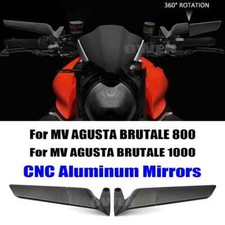 ✅ SPECCHIETTI ALA A LAMA GIREVOLE VENTO PER MV AUGUSTA BRUTALE DRAGSTER 800 ✅