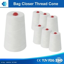 50 x Sackgarn f&uuml;r alle Sackn&auml;hmaschinen je. Bobbin 1000m, Thread for Bag Closer
