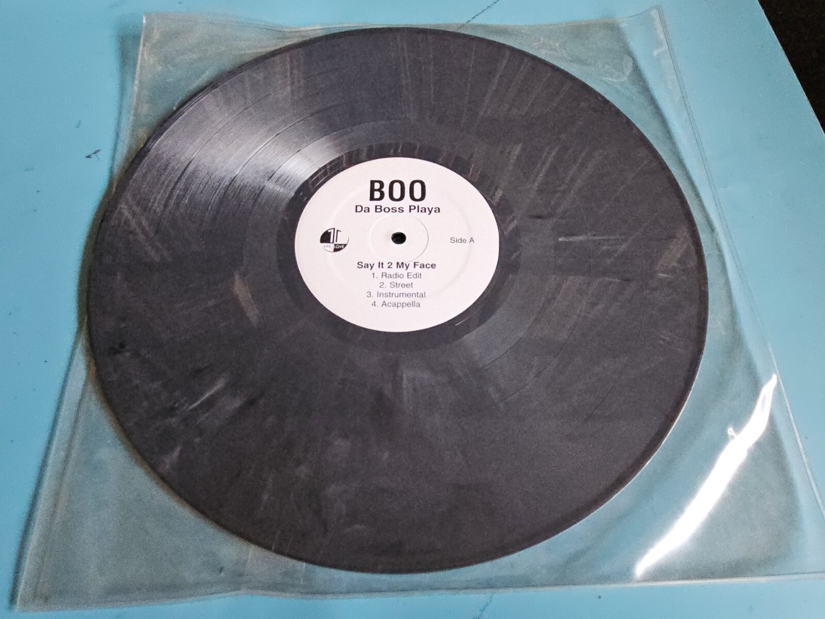 Boo Da Boss Playa ‎– Say It 2 My Face / I Love All Yall NM 12