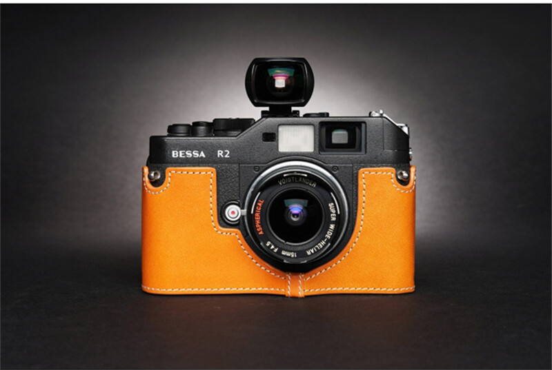 Voigtlaender Leather Case Bessa R2 R3M R4A Rollei 35RF Handmade
