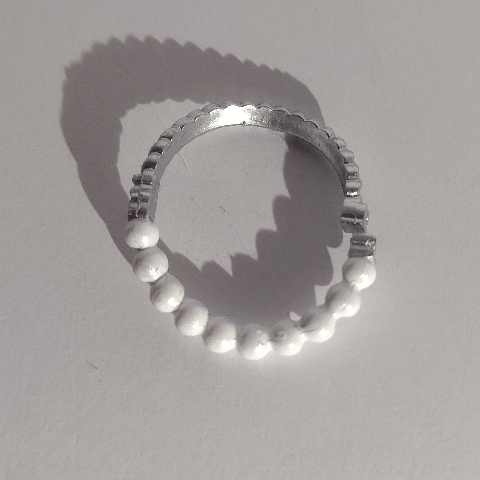 ALEXANDER MCQUEEN Shadow High Rexx McQueen Collana Perla Ricambio