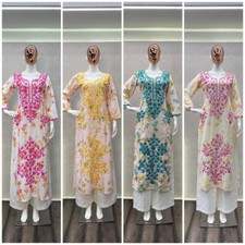 STITCHED SHARARA PALAZZO SALWAR SUIT PALAZZA TOP READYMADE KURTI SALWAR KAMEEZ