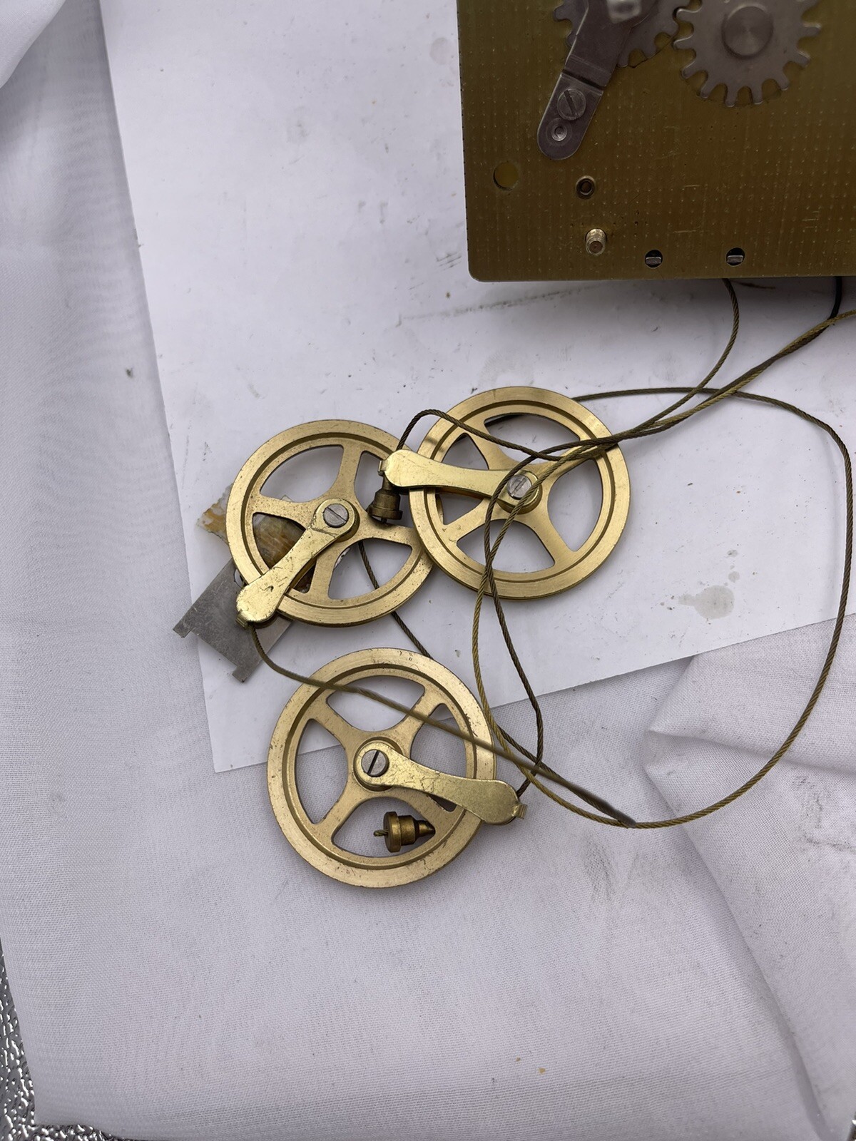 Used Grandfather Clock Movement Hermle for parts 2061853 SK 114cm eBay