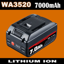7.0AH for WORX WA3520 WA3525 WA3571 20V Power Share PRO High Capacity BatteWG155
