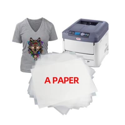    500 Blatt DTF A3 Premium Folie A Sheet   Für Weiß Toner Transfer Drucker  