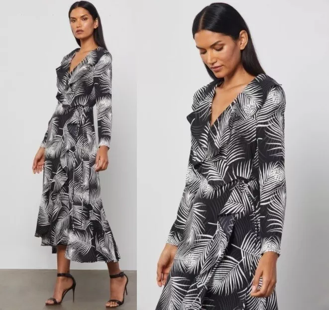 Bcbg wrap dress sale sales