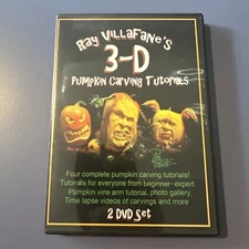 Ray Villafane's 3-D Pumpkin Carving Tutorials 2 DVD Set