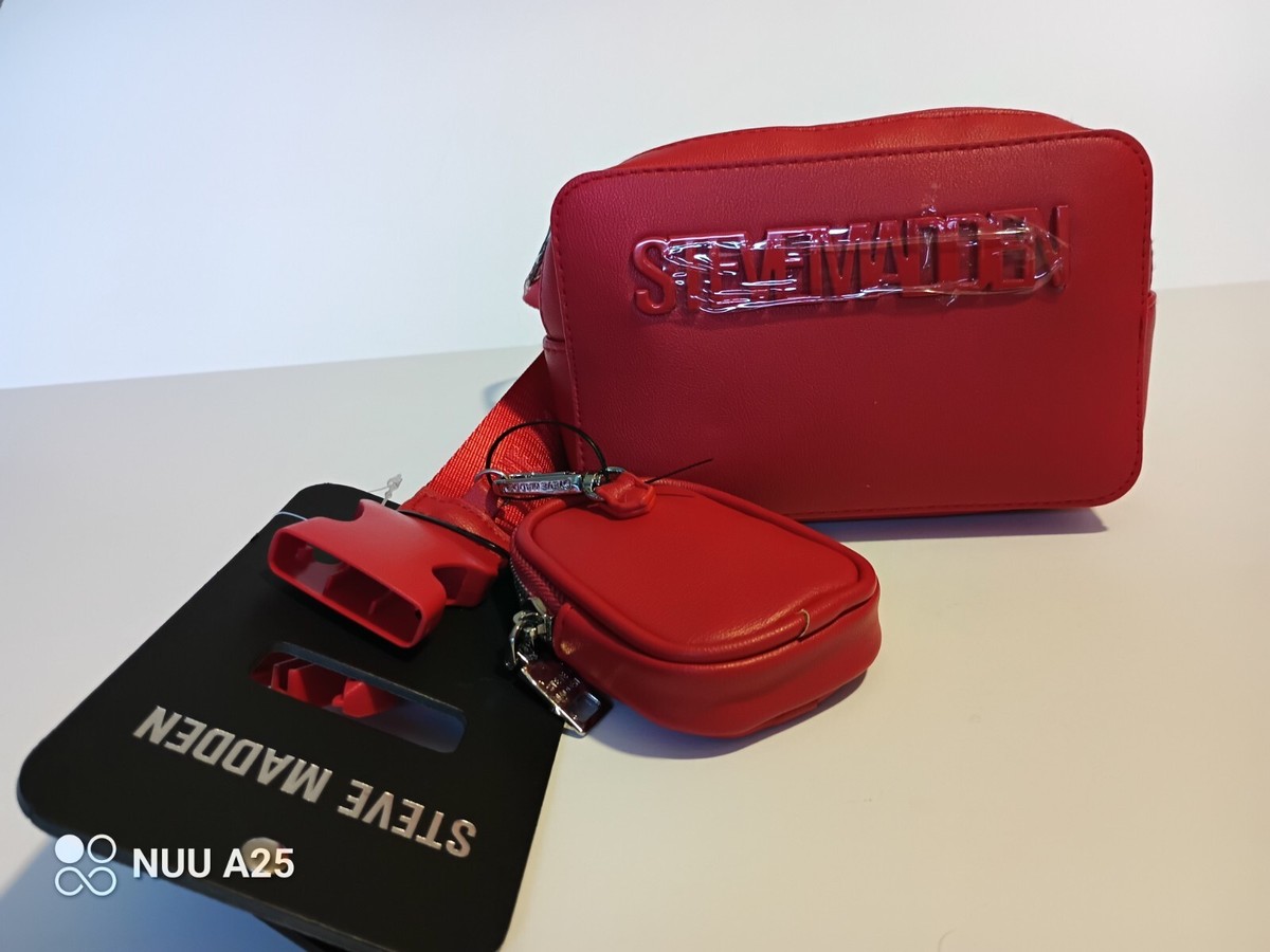 Kitsun Bolsos Color Rojo Mochilas Escolares Steve Madden Mochila