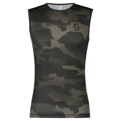 Scott Underwear Carbon Tank Fahrrad Unterhemd kurz schwarz/grau 2025