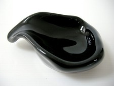 CENDRIER VINTAGE 1950 CERAMIQUE FORME LIBRE 50s RETRO ROCKABILLY ANNEES 50