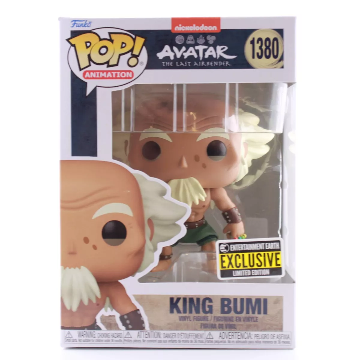 Funko Pop! Animation: Avatar The Last Airbender - King Bumi Entertainm –  Fundom