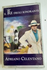 120 Musicassetta Adriano Celentano IL RE DEGLI IGNORANTI