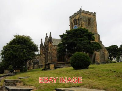 PHOTO  SCARBOROUGH ST MARY'S BUILT IN THE 12TH CENTURY WITH NAVE DOUBLE AISLES T