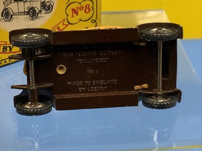VINTAGE MATCHBOX LESNEY 1926 COWLEY BULLNOSE MORRIS MODELS OF