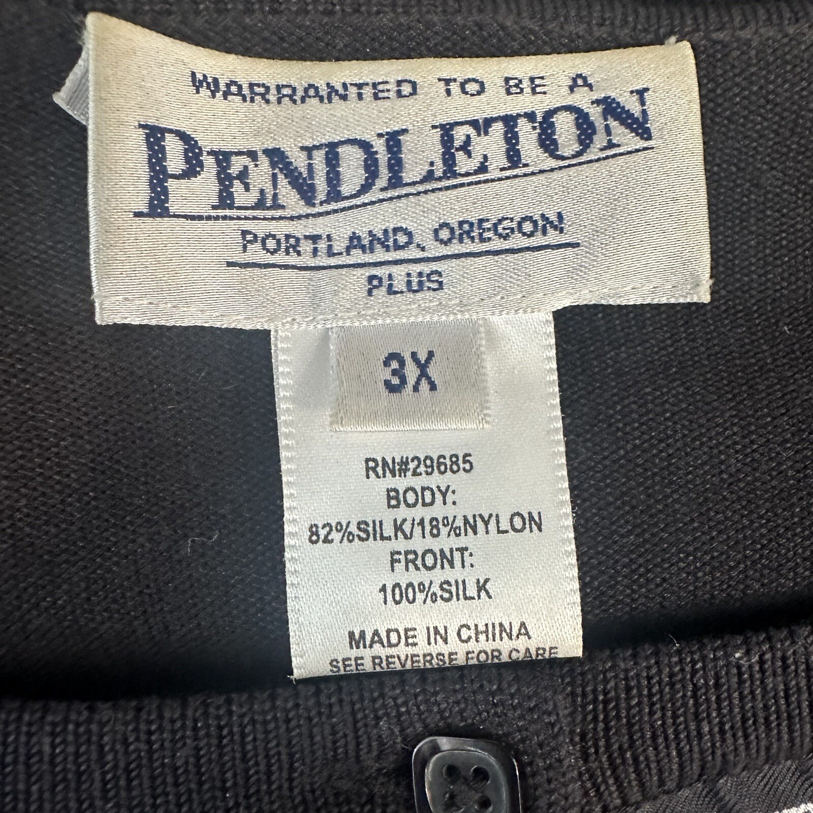 Pendleton Silk Blend Button Down Cardigan Womens … - image 8