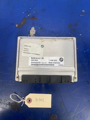 B342 2001-2005 BMW 325I 325ci ECU ENGINE CONTROL UNIT MODULE OEM ...