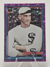 Topps 2026 Series 1 Joe Jackson Pink Crackle Parallel Insert #T91-27  