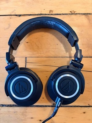 Audio-Technica ATH-M50x Studio Headphones - Wired