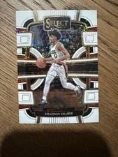 Panini 2023-24 Select White Disco Prizm Shaedon Sharpe #15 /75 Trail Blazers NBA