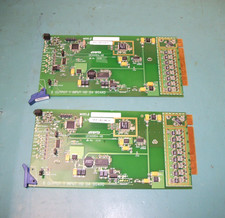 LOT OF 2 EVERTZ D 5000A-HD 1x8 HD Outputs DA Distribution Amplifier Card 500FR