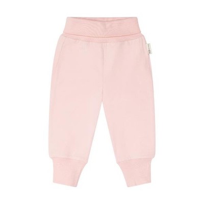 Steiff Baby Basic Jogginghose mit Beinbündchen Lässige Hose silver pink (68)