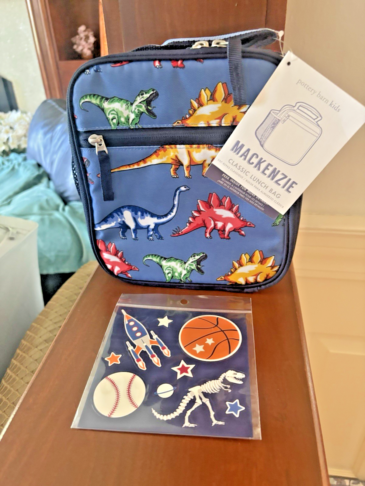 PONY Fienile ceramica Disney scuola pranzo borsa dinosauro viaggio regalo giurassico ragazzo bambino.