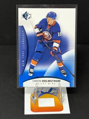 2025-26 SP Simon Holmstrom #87 Blue New York Islanders