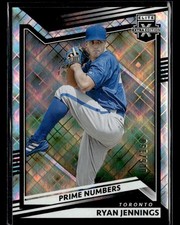 2022 Panini Elite Extra Edition #128 Ryan Jennings Prime Numbers A #/190 card