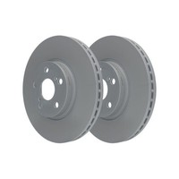 2X Bremsscheibe ATE 24.0126-0139.1 Passend FüR Toyota