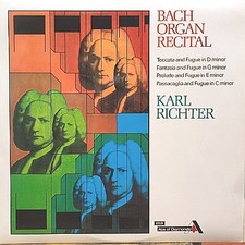 Karl Richter - Bach Organ Recital - At The Organ Of The Victoria Hall, Geneva, L