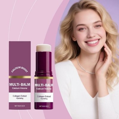 Multi Balsam Kollagen Feuchtigkeitsstick Gesicht Augen Hals Feuchtigkeitsspendend Straffende Haut Auto