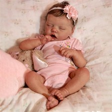 Realistic Reborn Baby Dolls Silicone Full Body Girl 18 Inch Lifelike Baby Dolls