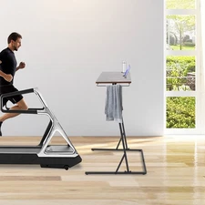 Height Adjustable Bike Trainer Desk Standing Desk for Indoor Cycling Trainer