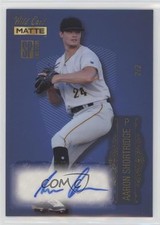 2022 Matte SP Exclusive Baseball Auto Blue / Gold Foil 2/2 Aaron Shortridge fm0