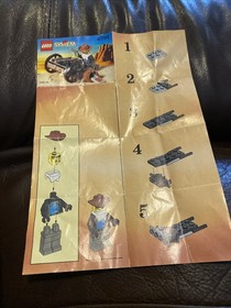Lego Western Bandit's Wheelgun (6791) Instruction Booklet Only