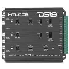 DS18 6-Channel High-to-Low Level Line Output Converter with Remote Turn-On