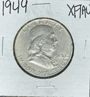 1949 FRANKLIN SILVER HALF DOLLAR~ XF/AU~NICE COIN~