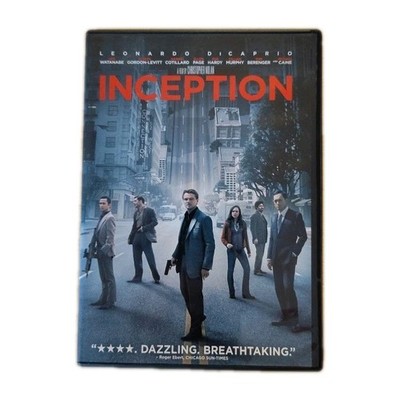 Inception DVD 2010 Ellen Page