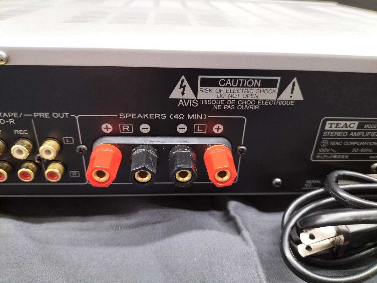 TEAC A-1D Integrated Amplifier Good Condition Unit Only from Japan