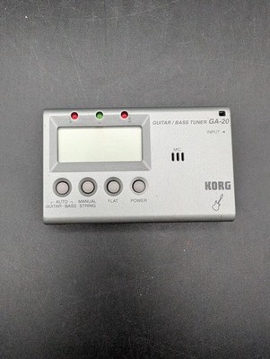 Korg GA-20 Guitar / Bass Tuner used From Japan