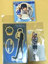 New Prince   Tennis Ryoma Echizen Acrylic Stand  Can Badge Set
