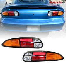 Pair Tail Lights For Chevrolet Camaro 1993-2002 Replacement Halogen Tail Lamps