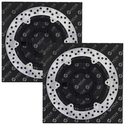 NICHE Front Brake Rotor Set For Honda CBR1000RR 45120-MEL-003 45220-MEL-003
