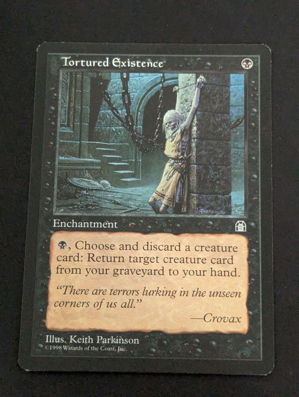 Tortured Existence - Stronghold Regular Common NM Mtg