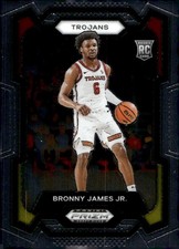 2024 Panini Prizm Draft Picks #86 Bronny James Jr.