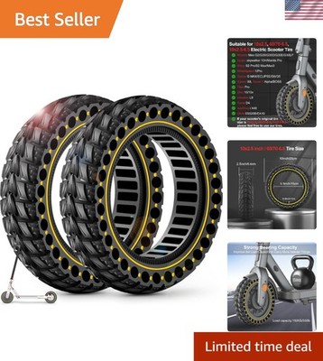 2PCS 10x2.5 Scooter Tire for Ninebot Max G series Gotrax Zero Inmotion