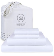 Threadmill 100 American Supima Cotton Sheets King Size - 1000 Thread Count, ...