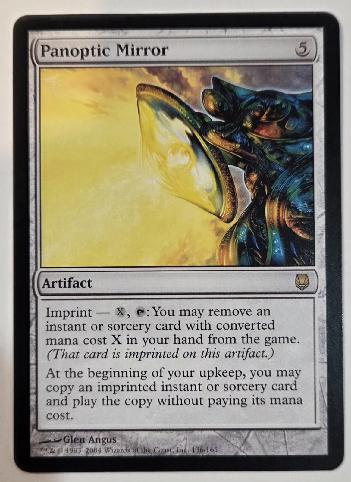 Panoptic Mirror Darksteel MTG Magic the Gathering NM
